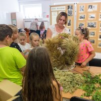 Warsztaty Wyplatania Wieńców Dożynkowych w Baranowie w ramach projektu dofinansowanego ze środków Narodowego Centrum Kultury - Kultura - Interwencje 2020